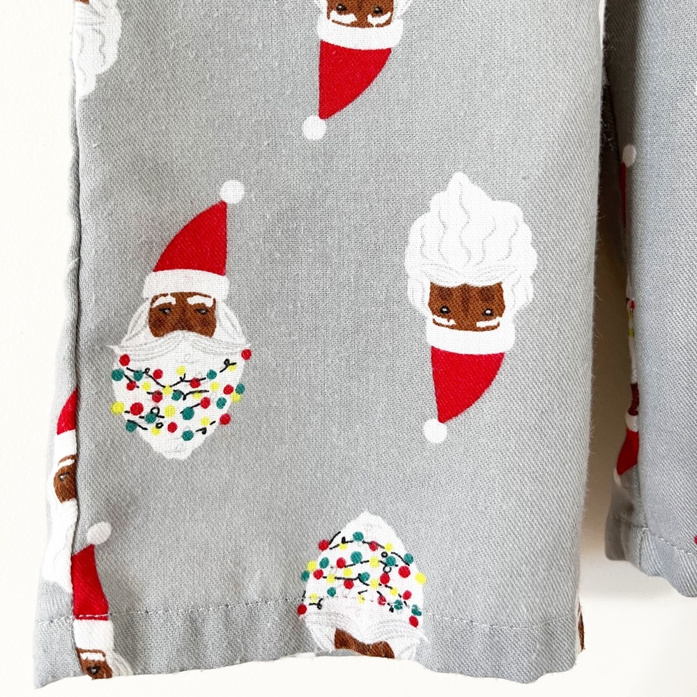 Old Navy Unisex Holiday-Print Santa Walnut Pajama Set Size 12-18 Months - Picture 11 of 11
